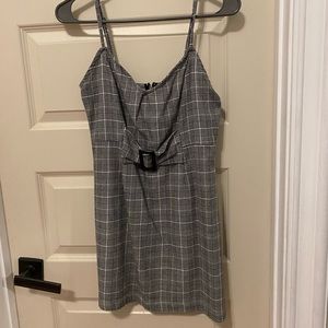 Kendall & Kylie Collection plaid dress
